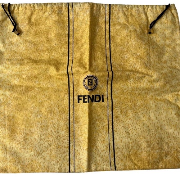 FENDI RARE velour FF two way shoulder/crossbody handbag - Picture 16 of 16
